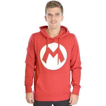 Nintendo M logo Red Hoodie