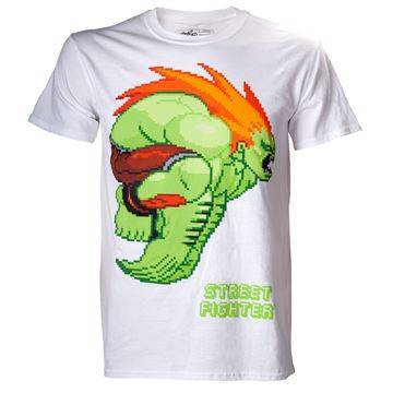 Street Fighter Pixel Blanka T-shirt (S)