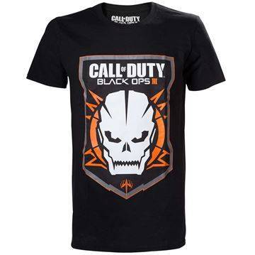 Call Of Duty Black Ops III Logo With Skull T-shirt