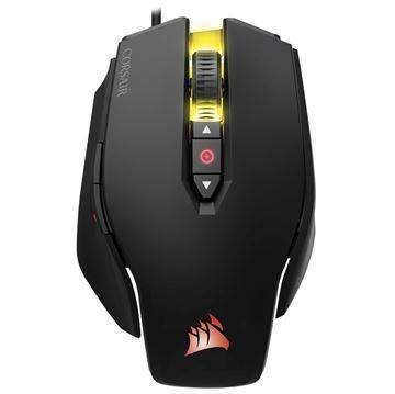 Corsair Gaming M65 Pro RGB Laser Gamer Mus - Sort