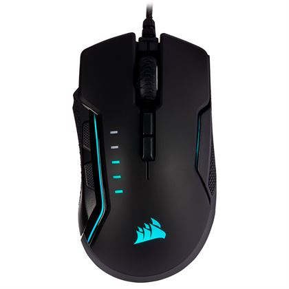 Corsair Gaming GLAIVE RGB PRO Gamer Mus - Aluminum