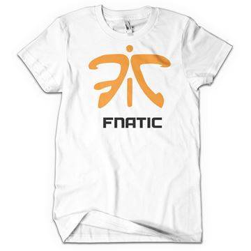 Fnatic Classic T-shirt - White (XXL)