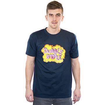 Bubble Bobble Vintage Logo T-Shirt - Blå (L)