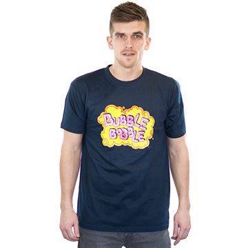 Bubble Bobble Vintage Logo T-Shirt - Blå (S)