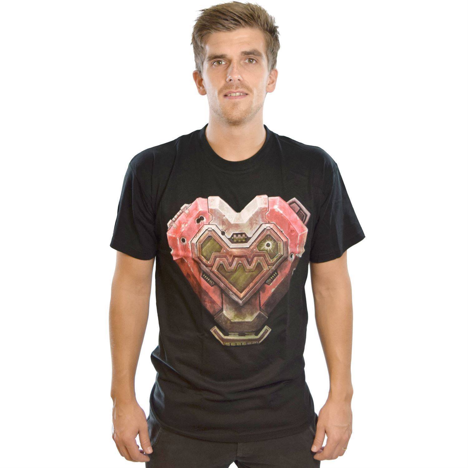 Starcraft 2 Terran Heart T-shirt Køb hos