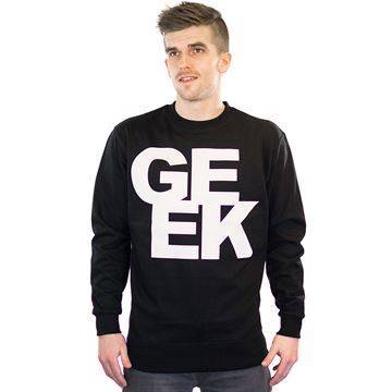 Geekunit GEEK Crewneck - Sort (S)