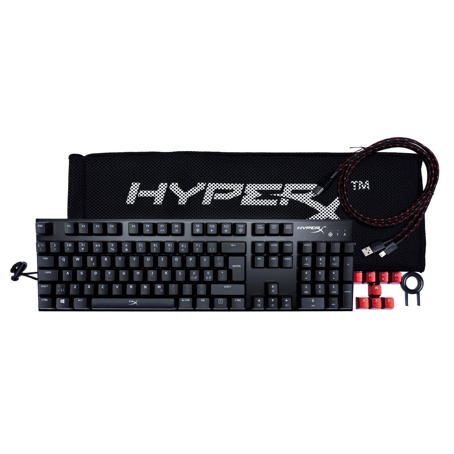 HyperX Alloy FPS Keyboard - MX Red - Køb hos Geekunit.dk