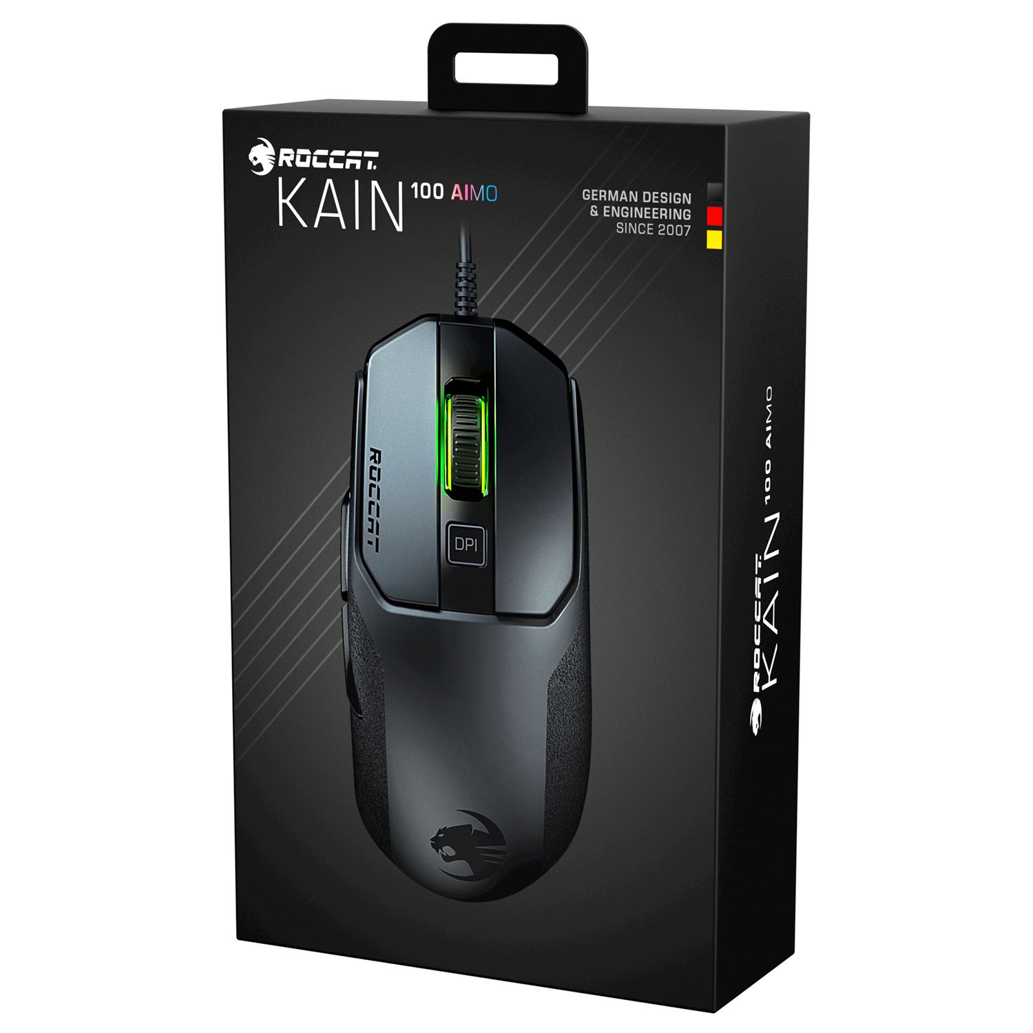 ROCCAT Kain 100 AIMO Black Køb hos Geekunit.dk